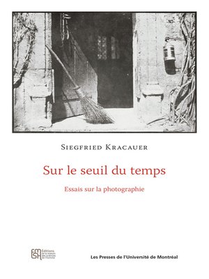 cover image of Sur le seuil du temps